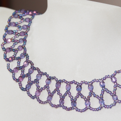 Necklace - Dentelle Magena - Necklace - Laiton bronze